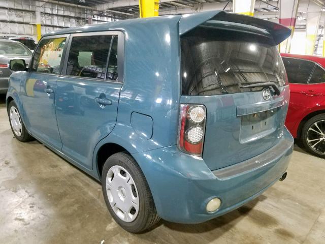 JTLKE50E991067811 - 2009 TOYOTA SCION XB ლურჯი ფოტო 3