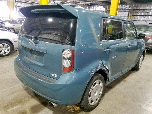 JTLKE50E991067811 - 2009 TOYOTA SCION XB ლურჯი ფოტო 4