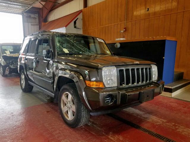 1J8HG48KX6C173908 - 2006 JEEP COMMANDER 绿色 照片 1