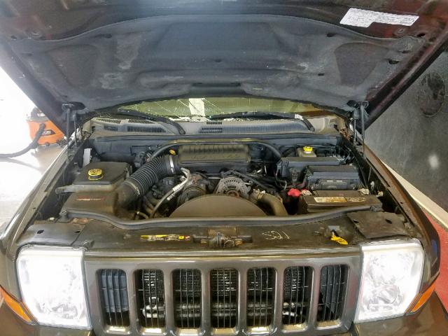 1J8HG48KX6C173908 - 2006 JEEP COMMANDER 绿色 照片 7