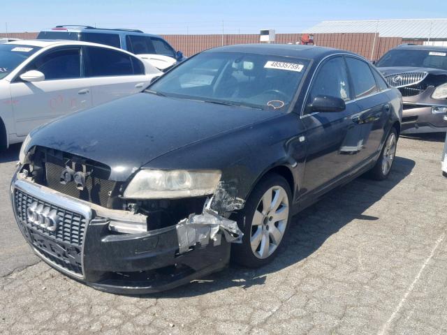 WAUDH74F76N104544 - 2006 AUDI A6 3.2 QUA BLACK photo 2