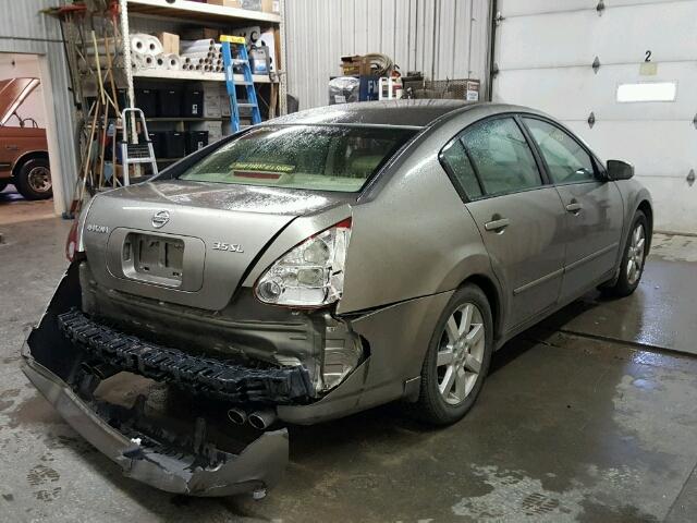 1N4BA41E44C821927 - 2004 NISSAN MAXIMA SE TAN photo 4