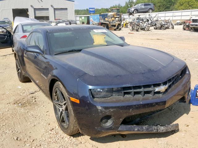 2G1FA1E35D9166339 - 2013 CHEVROLET CAMARO LS BLUE photo 1