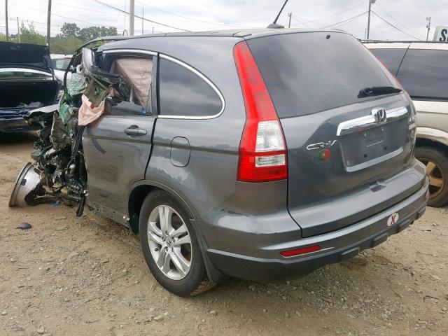 5J6RE4H79AL031937 - 2010 HONDA CR-V EXL GRAY photo 2