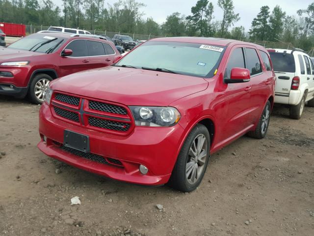 1C4SDHCT8DC637448 - 2013 DODGE DURANGO R/ RED photo 2