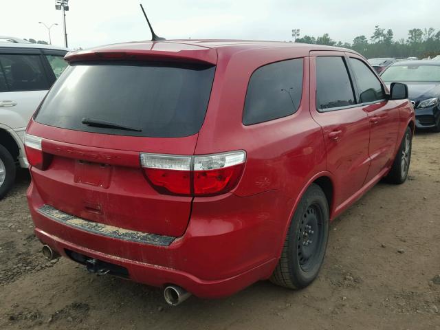 1C4SDHCT8DC637448 - 2013 DODGE DURANGO R/ RED photo 4