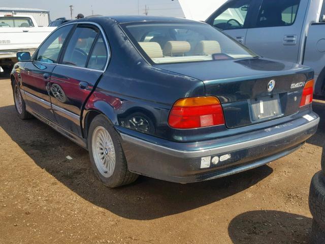 WBADE6326VBW51399 - 1997 BMW 540 I AUTO GREEN photo 3