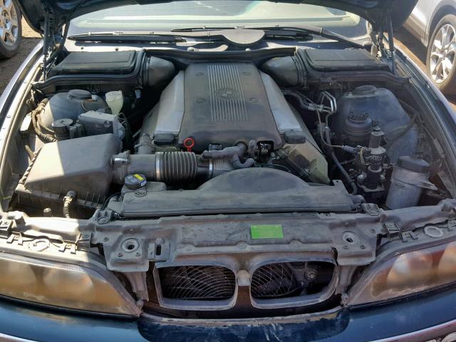 WBADE6326VBW51399 - 1997 BMW 540 I AUTO GREEN photo 7