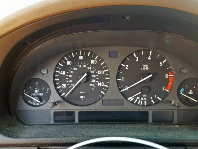 WBADE6326VBW51399 - 1997 BMW 540 I AUTO GREEN photo 8