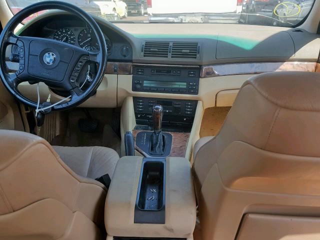 WBADE6326VBW51399 - 1997 BMW 540 I AUTO GREEN photo 9