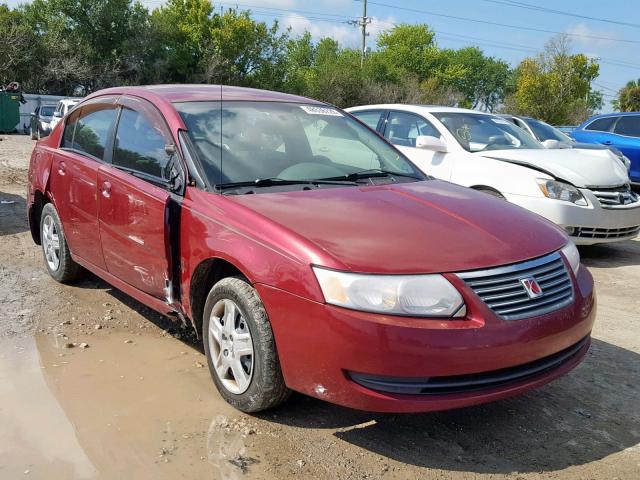 1G8AJ55F07Z142134 - 2007 SATURN ION LEVEL BURGUNDY photo 1