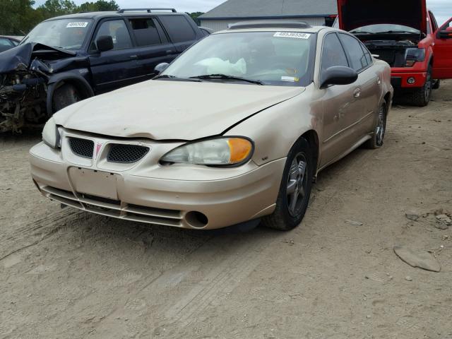 1G2NF52EX3C332965 - 2003 PONTIAC GRAND AM S GOLD photo 2