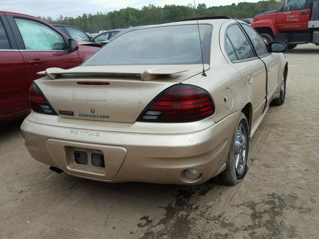 1G2NF52EX3C332965 - 2003 PONTIAC GRAND AM S GOLD photo 4