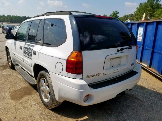 1GKDT13S832229633 - 2003 GMC ENVOY WHITE photo 3