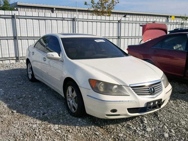 JH4KB16525C008309 - 2005 ACURA RL WHITE photo 1