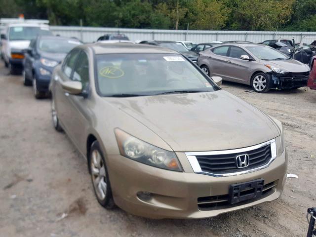 5KBCP3F81AB005803 - 2010 HONDA ACCORD EXL BEIGE photo 1