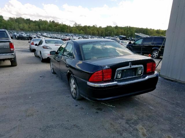 1LNHM87A22Y620157 - 2002 LINCOLN LS 黑色 照片 3