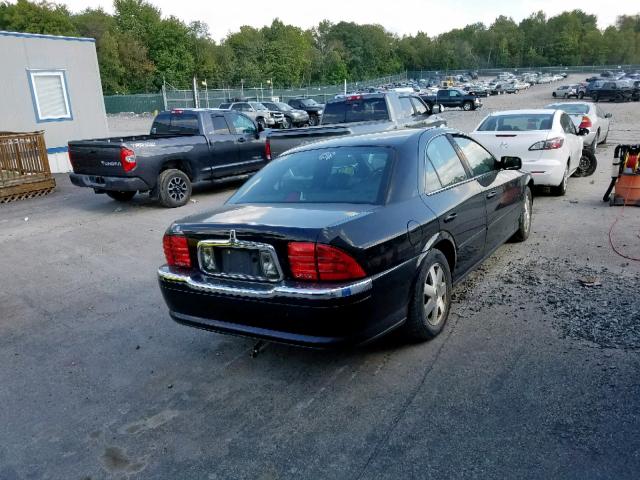 1LNHM87A22Y620157 - 2002 LINCOLN LS BLACK photo 4