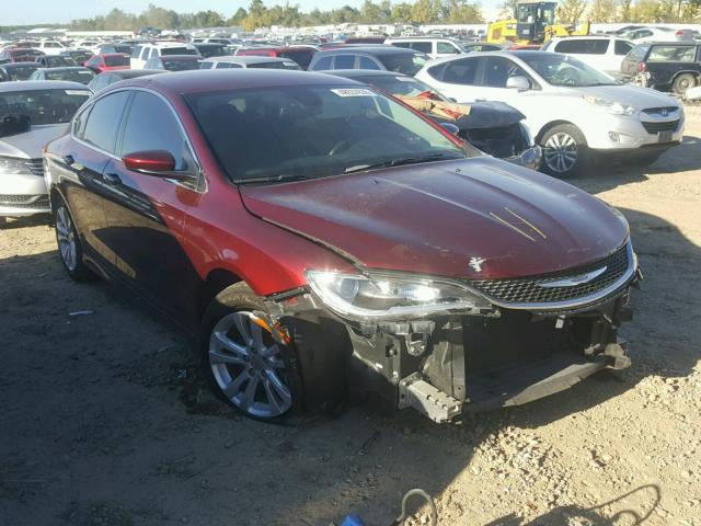 1C3CCCFB5HN507705 - 2017 CHRYSLER 200 LX MAROON photo 1