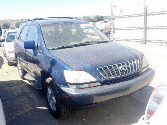 JTJHF10U410212697 - 2001 LEXUS RX 300 BLUE photo 1