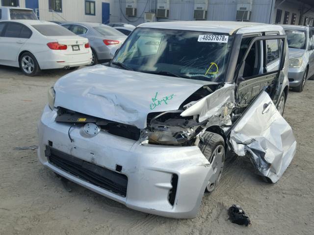 JTLZE4FE3CJ021902 - 2012 TOYOTA SCION XB Silber Foto 2