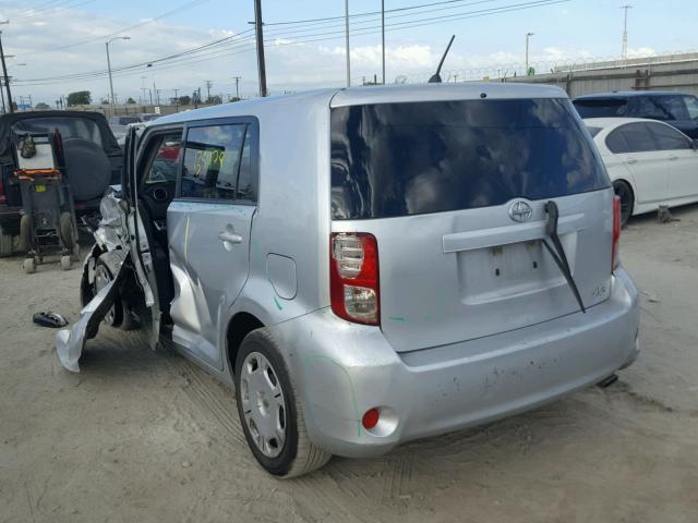 JTLZE4FE3CJ021902 - 2012 TOYOTA SCION XB Silber Foto 3