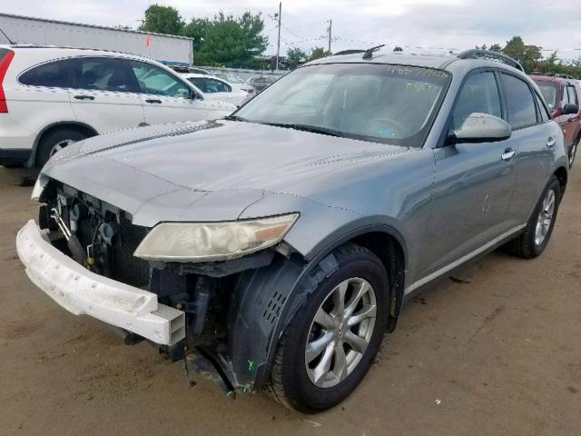 JNRAS08W76X209856 - 2006 INFINITI FX35 GRAY photo 2