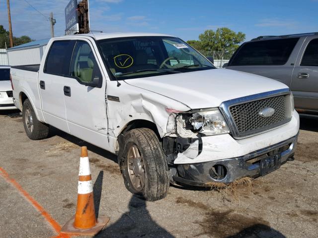 1FTPW14V66KC82313 - 2006 FORD F150 SUPER WHITE photo 1