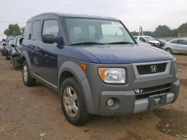 5J6YH28583L044297 - 2003 HONDA ELEMENT EX BLUE photo 1