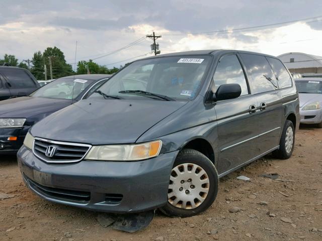 5FNRL18533B148069 - 2003 HONDA ODYSSEY LX GRAY photo 2