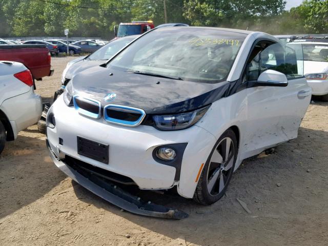 WBY1Z2C51EV284146 - 2014 BMW I3 BEV WHITE photo 2