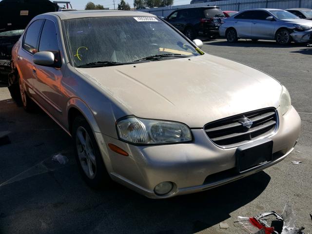 JN1CA31D41T622830 - 2001 NISSAN MAXIMA GXE TAN photo 1