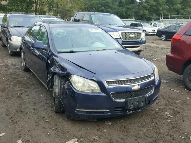 1G1ZH57B384208066 - 2008 CHEVROLET MALIBU 1LT BLUE photo 1