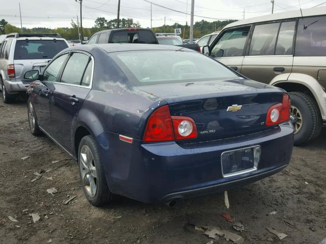1G1ZH57B384208066 - 2008 CHEVROLET MALIBU 1LT BLUE photo 3