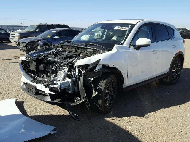 JM3KFBDL3H0124421 - 2017 MAZDA CX-5 GRAND WHITE photo 2