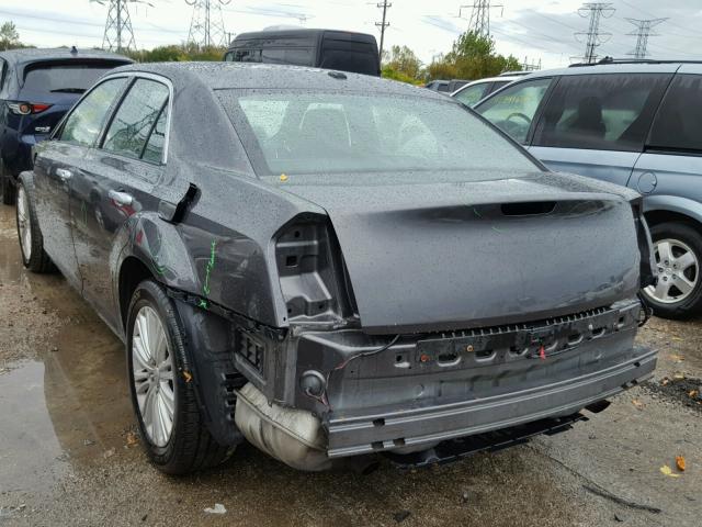 2C3CCAJT0DH621845 - 2013 CHRYSLER 300C VARVA GRAY photo 3