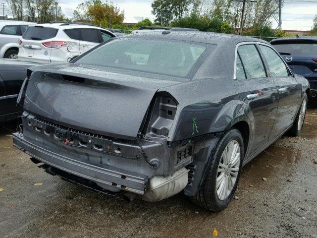 2C3CCAJT0DH621845 - 2013 CHRYSLER 300C VARVA GRAY photo 4