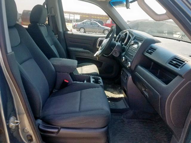 2HJYK16216H550805 - 2006 HONDA RIDGELINE BLUE photo 5