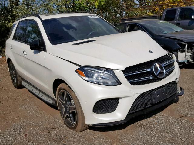 4JGDA5HB1JB073977 - 2018 MERCEDES-BENZ GLE 350 4M WHITE photo 1