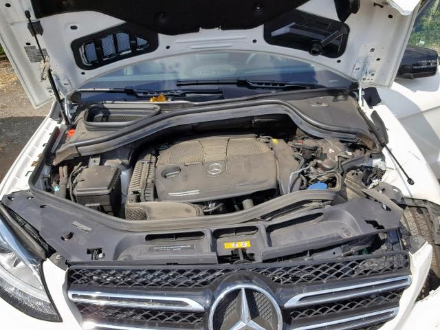 4JGDA5HB1JB073977 - 2018 MERCEDES-BENZ GLE 350 4M WHITE photo 7