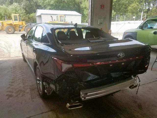 4T1BZ1FB7KU003613 - 2019 TOYOTA AVALON XLE BLACK photo 3