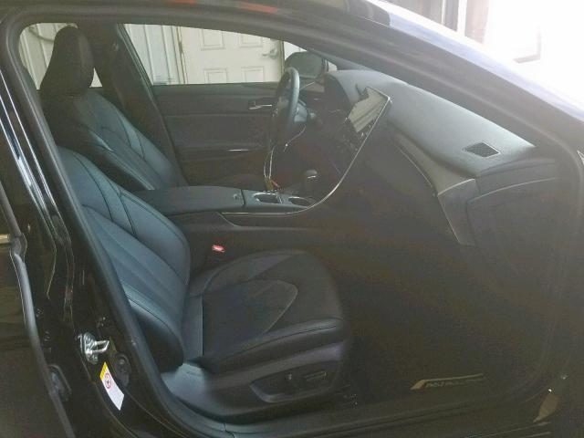 4T1BZ1FB7KU003613 - 2019 TOYOTA AVALON XLE BLACK photo 5