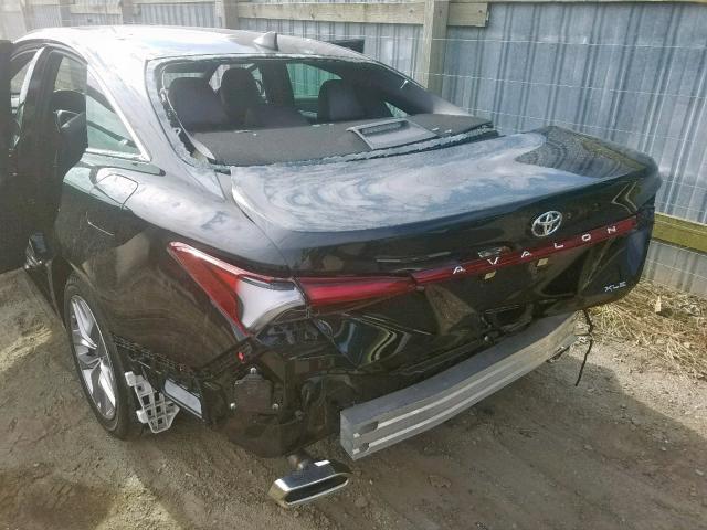 4T1BZ1FB7KU003613 - 2019 TOYOTA AVALON XLE BLACK photo 9