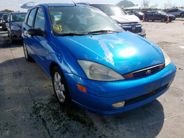 3FAFP37342R160723 - 2002 FORD FOCUS ZX5 BLUE photo 1