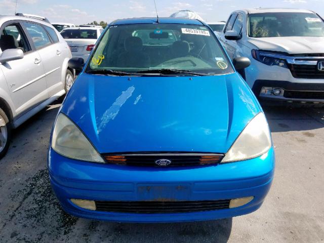 3FAFP37342R160723 - 2002 FORD FOCUS ZX5 BLUE photo 9