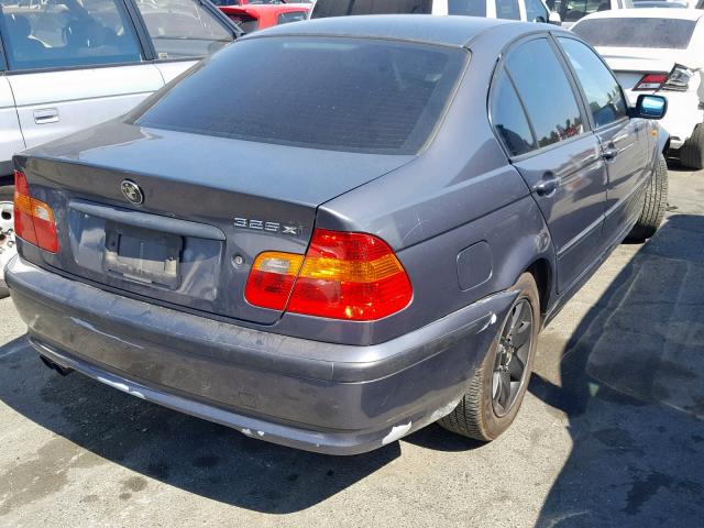 WBAEU33423PH88592 - 2003 BMW 325 XI GRAY photo 4