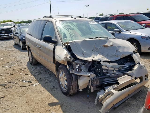 2A8GP64L36R747553 - 2006 CHRYSLER TOWN & COU GOLD photo 1