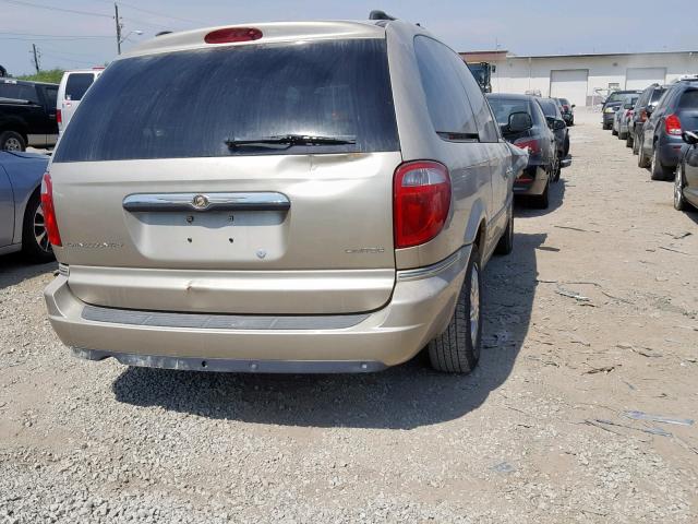 2A8GP64L36R747553 - 2006 CHRYSLER TOWN & COU GOLD photo 4