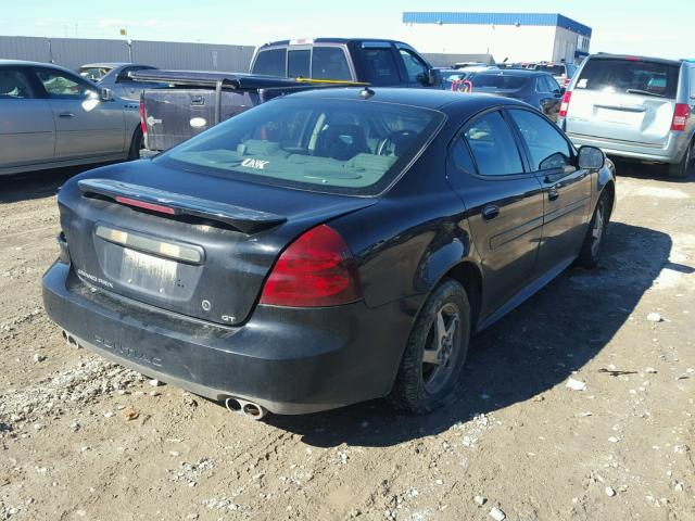 2G2WS522541144688 - 2004 PONTIAC GRAND PRIX BLACK photo 4