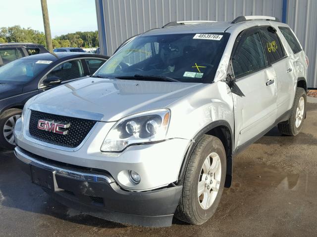 1GKKRNED2CJ229273 - 2012 GMC ACADIA SLE SILVER photo 2